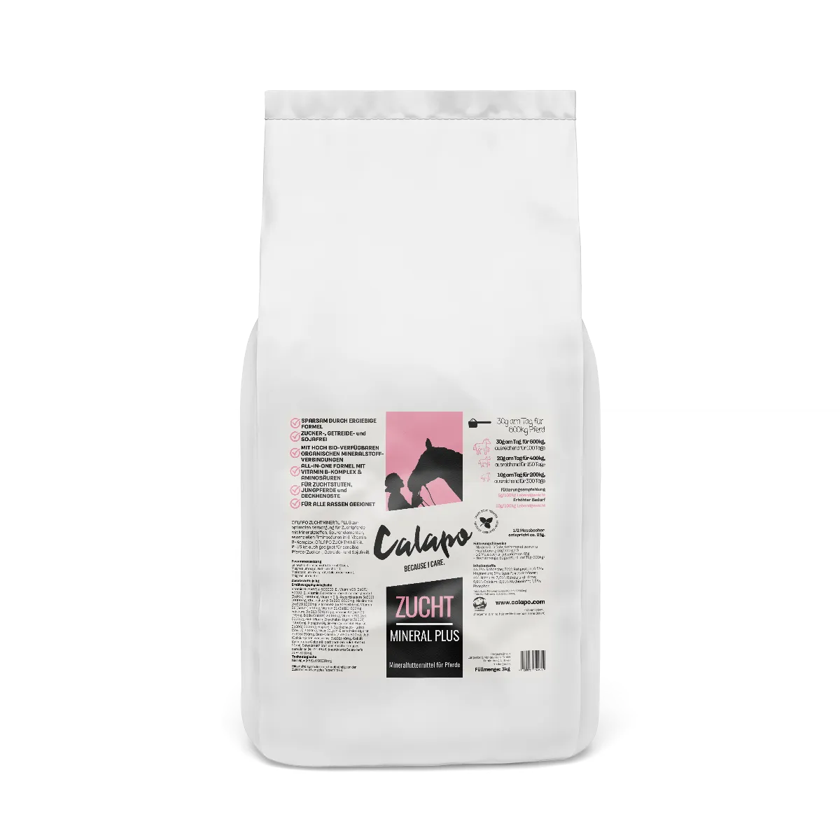 Calapo Zuchtmineral 3kg Refill