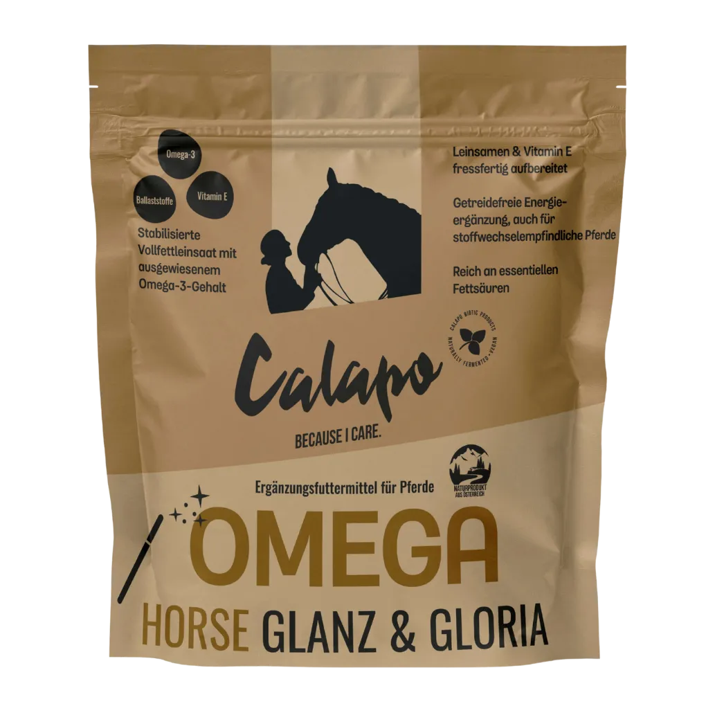 Calapo Horse Omega Glanz ud Gloria 3kg Front