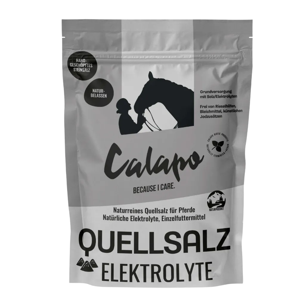 Calapo Horse Quellsalz Elektrolyte 1kg Front