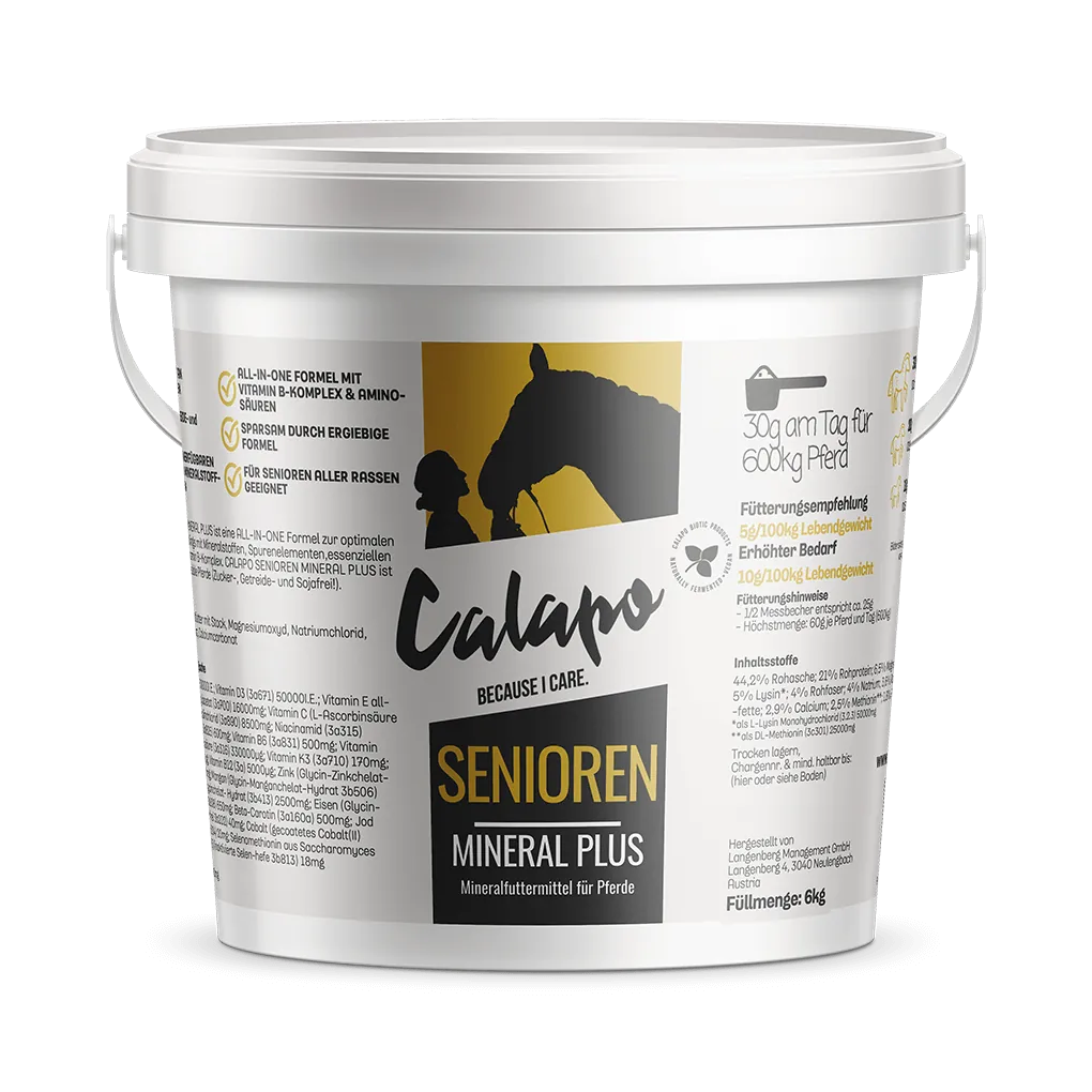 CALAPO SENIORENMINERAL PLUS für Pferde