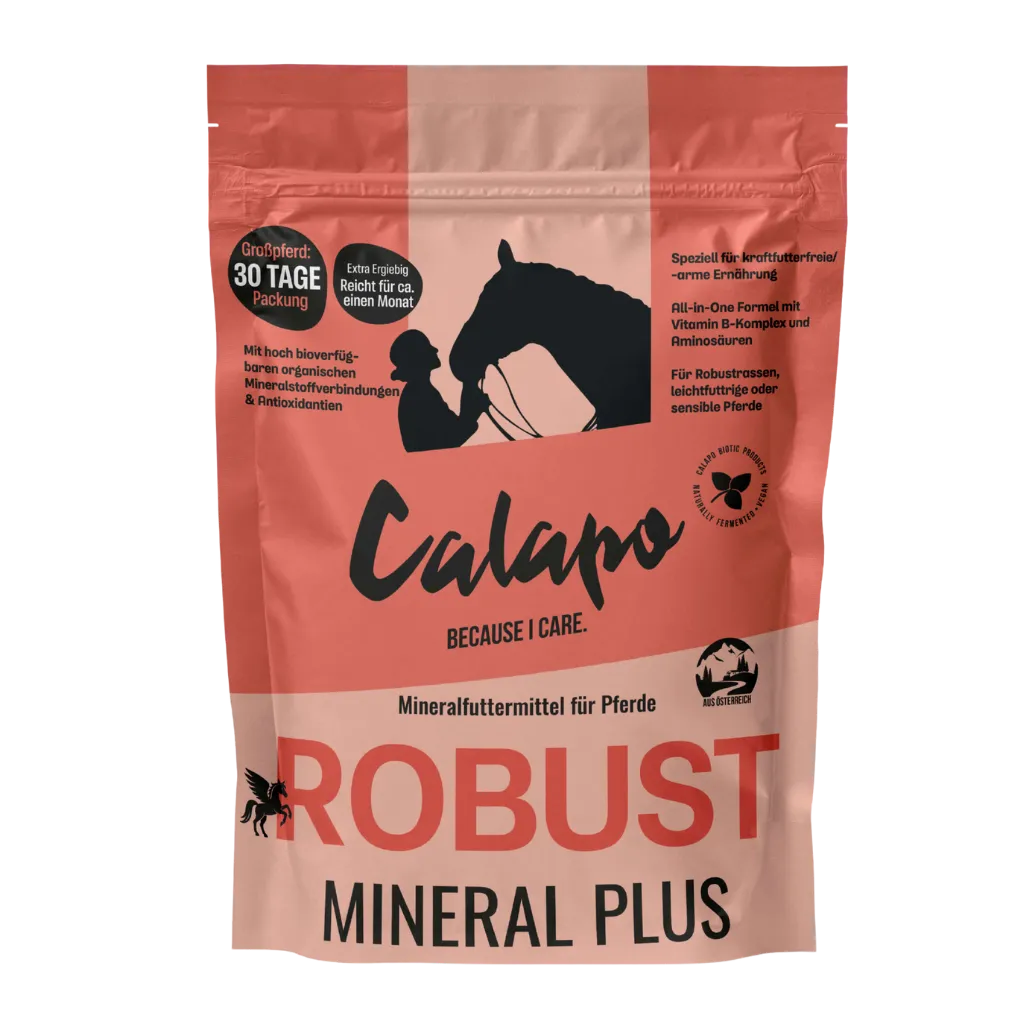 Calapo Horse Robustmineral Plus 900g Front