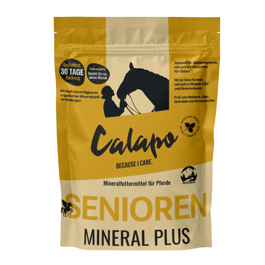 Calapo Horse Seniorenmineral Plus 900g Front