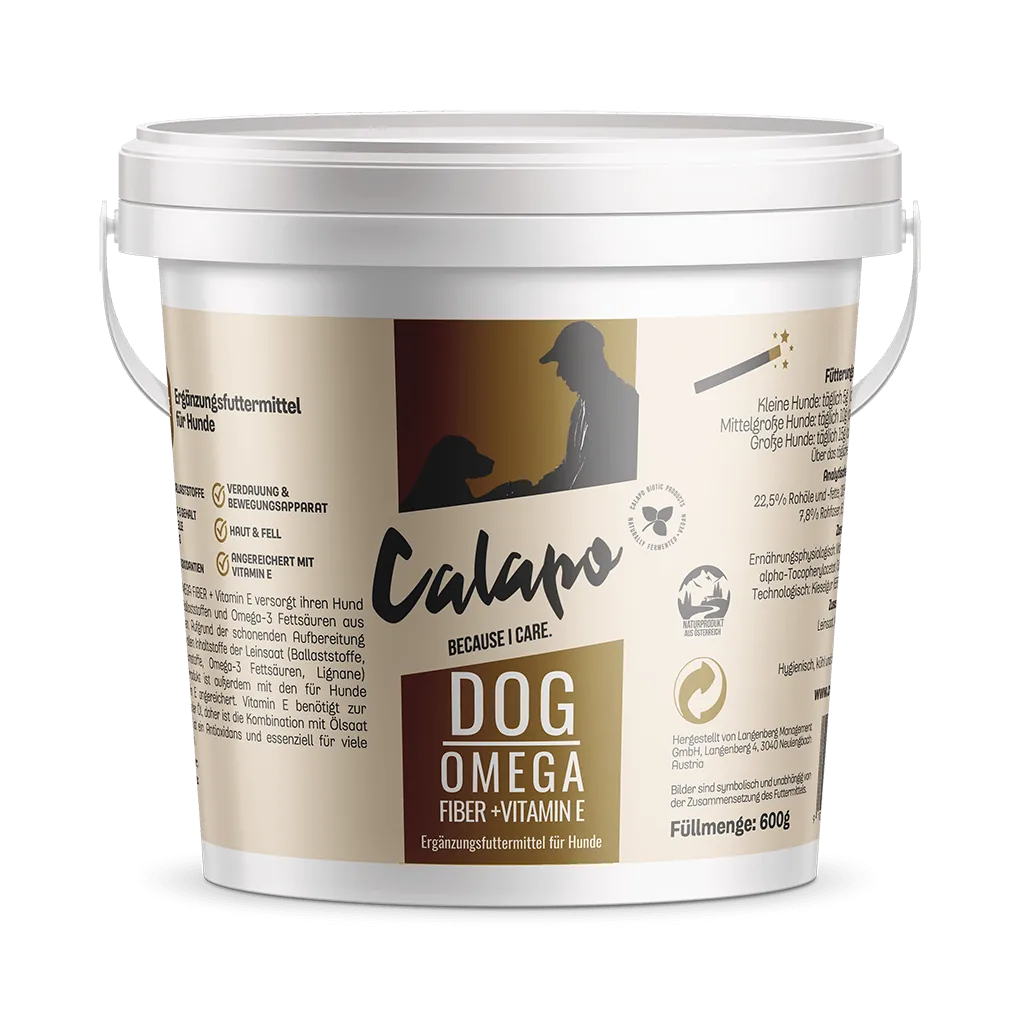 Calapo-Dog-Omega-Fiber-Vitemin-E-für-Hunde